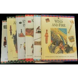 Bible World Childrens Series 6 Books Nelson Pub Hardback Jesus Empires Lands God